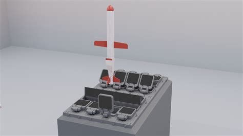 Vertical Launching System BGM 109 Tomahawk 3D model | CGTrader