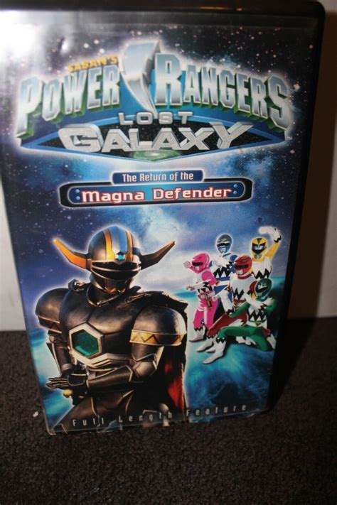 Power Rangers Lost Galaxy The Return Of The Magna Defender Vhs 86162152481 Ebay