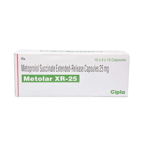 Metolar Xr 25 Mg Metoprolol Succinate Toprol Xl It S Precautions