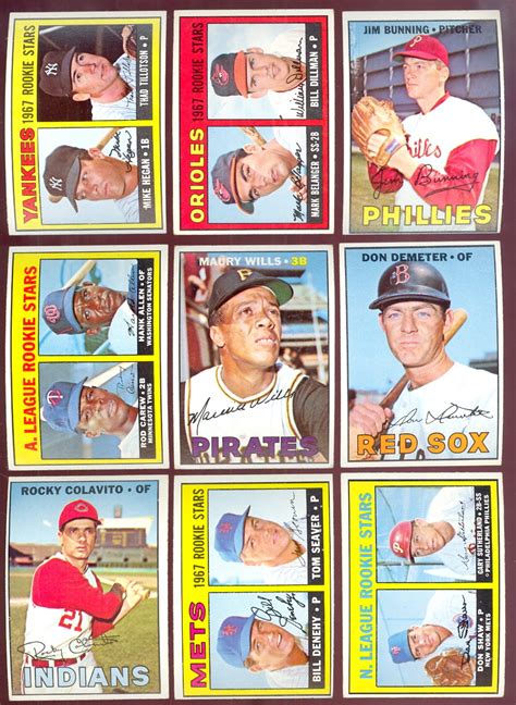 1967 Topps Baseball Cards