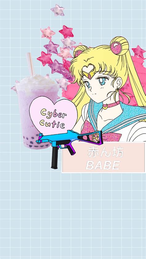 Sailor Moon Aesthetic Iphone Wallpaper