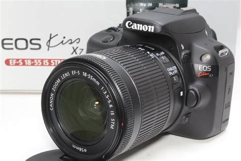 Yahoo オークション 極上品 Canon キヤノン EOS Kiss X7 レンズキッ