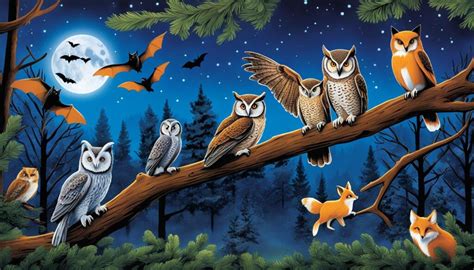 A Coruja E O Morcego São Animais Onívoros - Animais noturnos: corujas, morcegos e raposas - Mundo Animal Dicas e ...