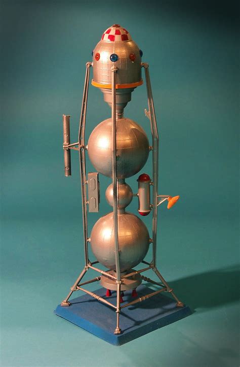 Vintage Science Fiction Model Kit Moon Lander Frederick Barr Flickr