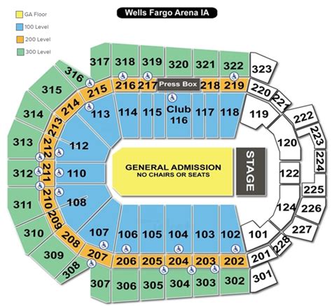 Wells Fargo Virtual Seating Chart Concert | Cabinets Matttroy