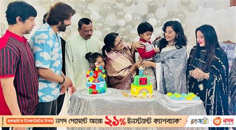 বীরের জন্মদিনে একফ্রেমে শাকিব বুবলী তবে