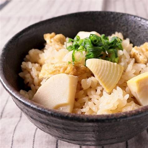 たけのこの炊き込みご飯 作り方・レシピ クラシル Receta