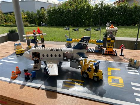 Lego Duplo Flughafen Moc Flugzeug Airport Action Kaufen Auf