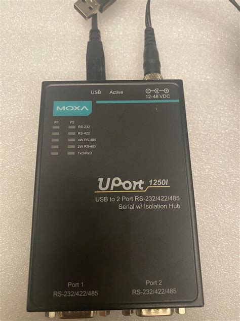 Moxa Uport I Ports Usb To Serial Hub Rs With Kv