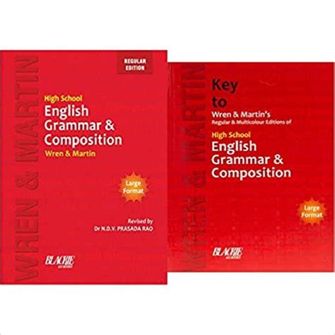 Buy Wren Martin High School English Grammar And Composition Key Best