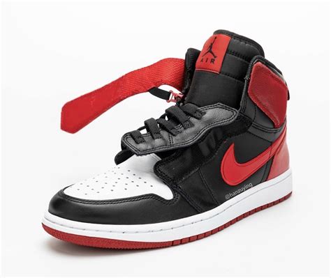 Air Jordan 1 High Flyease Black Gym Red White Cq3835 001 Release Date Sbd