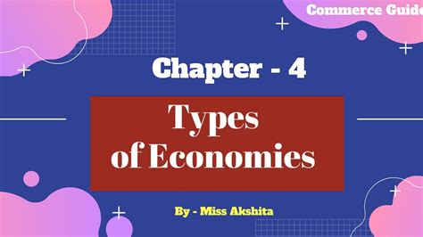 Economics Class 9 Chapter 4 Part 5 Youtube