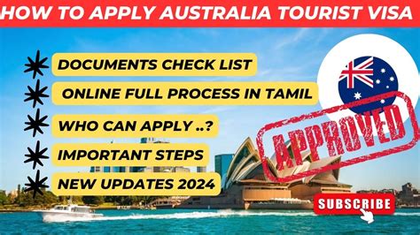 Australia Tourist Visa Tamil How To Apply Australia Tourist Visa