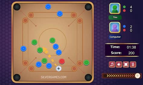 Carrom Online Jogue Online Em Silvergames