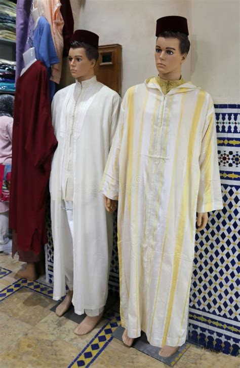 Traditional Moroccan Men`s Clothing Stock Image - Image of called ...