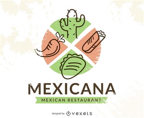 Descarga Vector De Logotipo De Restaurante De Comida Mexicana