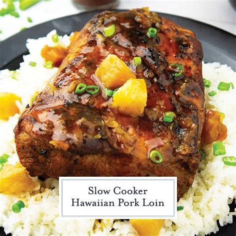 MEILLEURE recette de longe de porc hawaïenne Longe de porc à la