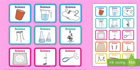 👉 Magazine Files Science Labels (teacher made) - Twinkl