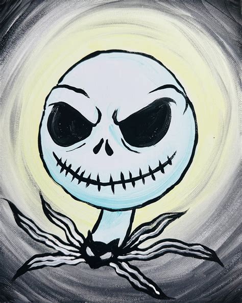 Jack Skellington Painting — Craft on Third