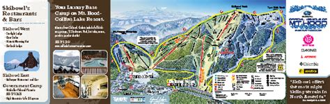 Mt Hood SkiBowl Ski Trail Map - Government Camp Oregon United States ...