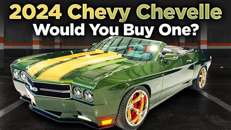 2024 Chevy Chevelle Latest Update Price And Release Date YouTube