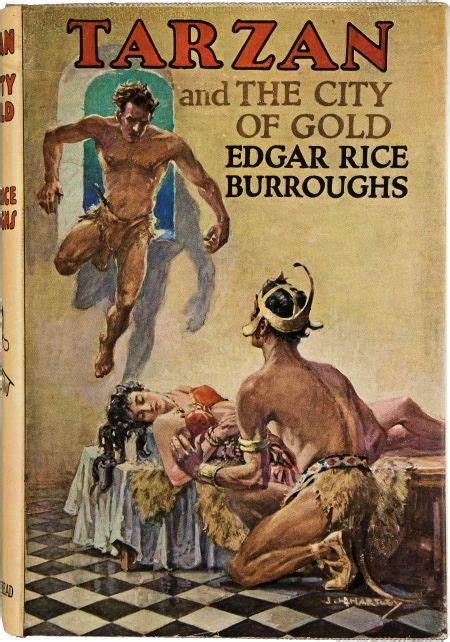 Books Signed Editions Edgar Rice Burroughs Tarzan And The City Of