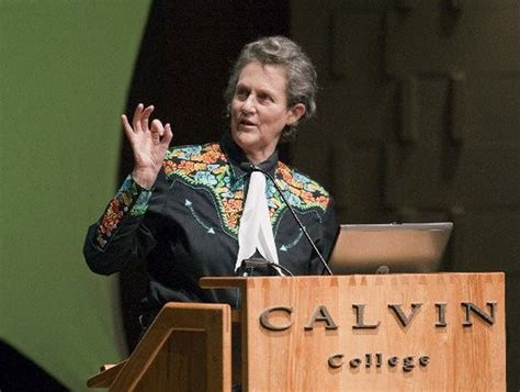 Temple Grandin speaks of accomplishments, autism, at Calvin's January ...