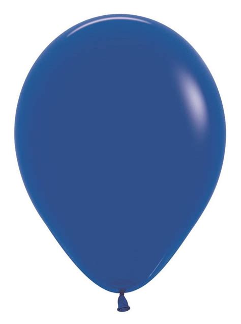 Globos de látex azul real Sempertex Fashion de 11 pulgadas 100 unidad