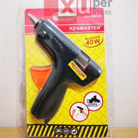 Jual ALAT TEMBAKAN LEM GLUE GUN 40 WATT KENMASTER Shopee Indonesia