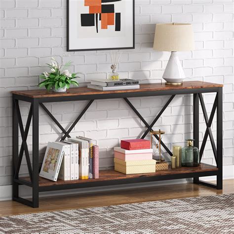 Tribesigns Console Table Industrial 70 9 Inch Sofa Table Extra Long