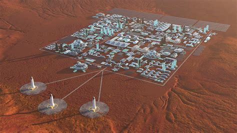 Martian Base 3d Model Cgtrader