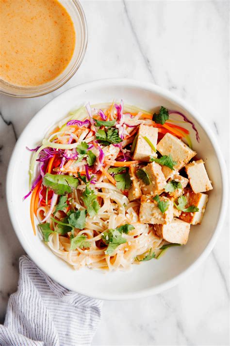 15 Minute Teriyaki Tofu Noodle Bowls Nasoya