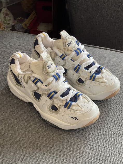 Vintage RARE Vintage BRAND NEW 90s Reebok Sneakers Fits Like 4y | Grailed