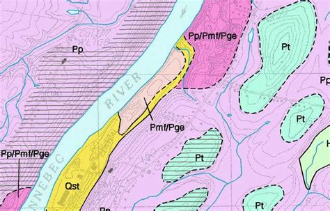 Maine Geological Survey Reading Surficial Geology Maps