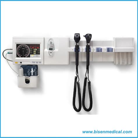 Wall Mounted Ophthalmoscope And Welch Allyn Otoscope Wall Unit Optometry Examination Tables