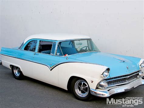 1955 Ford Fairlane Sedan - One Hot Shoe Box