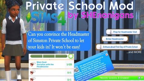 Simston Private School Mod Digo On Patreon Private School