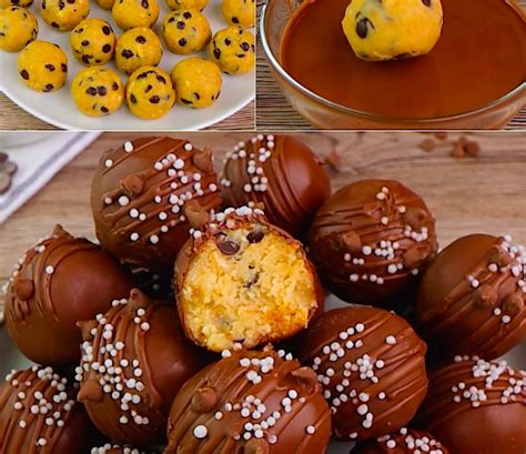 Boules De Biscuits Au Chocolat La Recette Des Douceurs Sans Cuisson