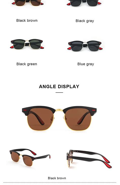 Classic Retro Polarized Uv400 Sunglasses Jewelry Addicts