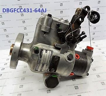 Fuel Injection Pump Dbgfcc Aj A A Ca