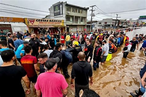 Chuvas No Rio Grande Do Sul Mais De Meio Milh O De Pessoas Est O