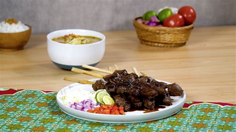 Sate Kambing Bumbu Kecap Pedas Bango