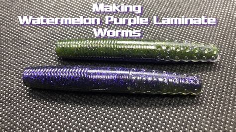 Making Your Own Soft Plastic Baits How To Make Laminate Colored Soft