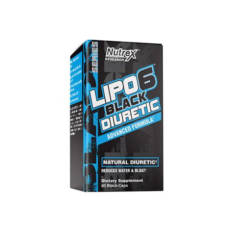 Lipo 6 Black Diuretic 80 Caps Nutrex Olympo