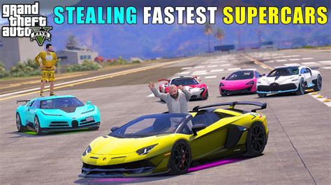 We Stole Fastest Supercars From Duggan Boss Gta V Youtube