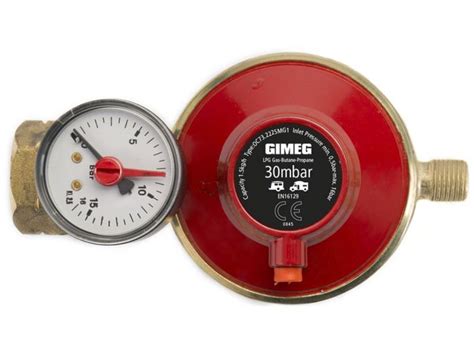 Gimeg Mbar Li Gasdrukregelaar Met Manometer