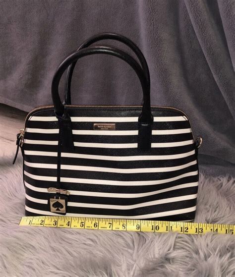 Total 65 Imagen Black And White Striped Kate Spade Abzlocal Mx