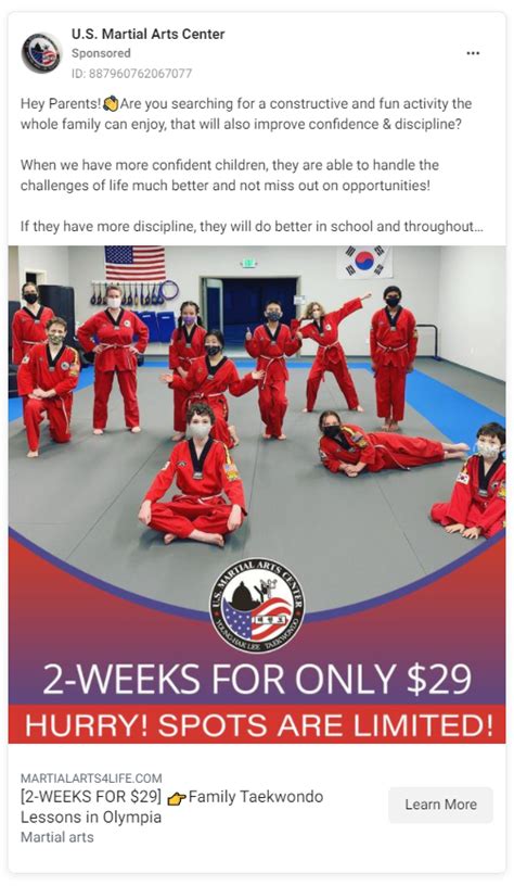 Kick Your Business Into High Gear With Martial Arts Facebook Ads