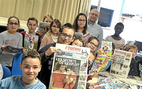 Coat Édern Un kiosque à journaux à l école Le Télégramme