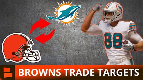 Top 4 Cleveland Browns Trade Targets Before NFL Week 1 Ft Mike Gesicki